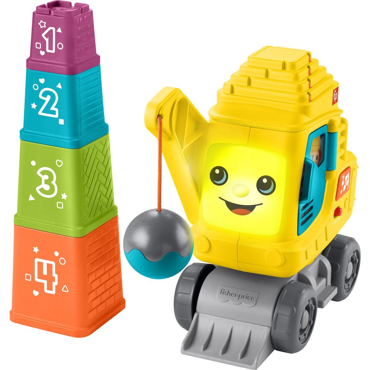 Fisher-Price® Tæl & Stabl Kran