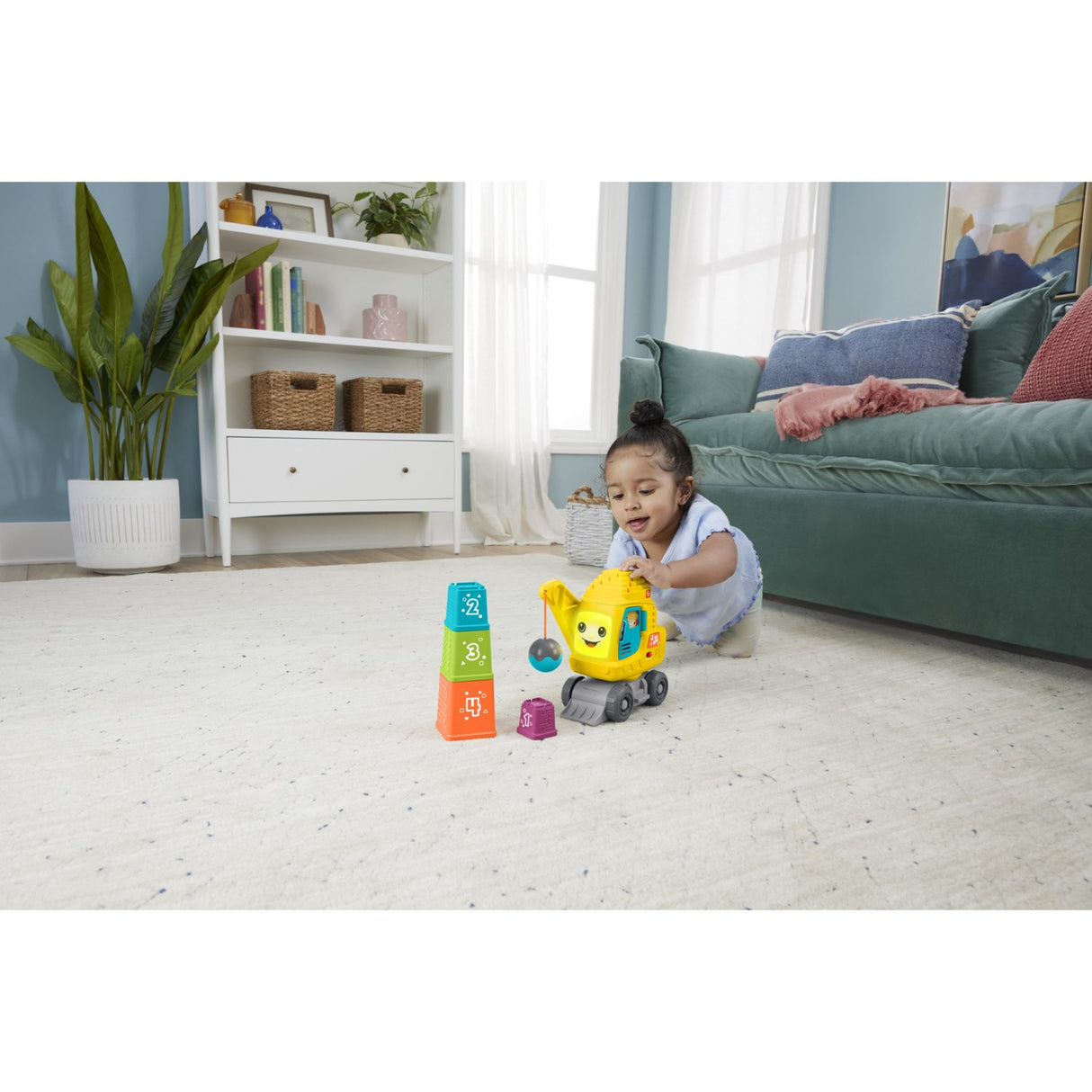 Fisher-Price® Tæl & Stabl Kran