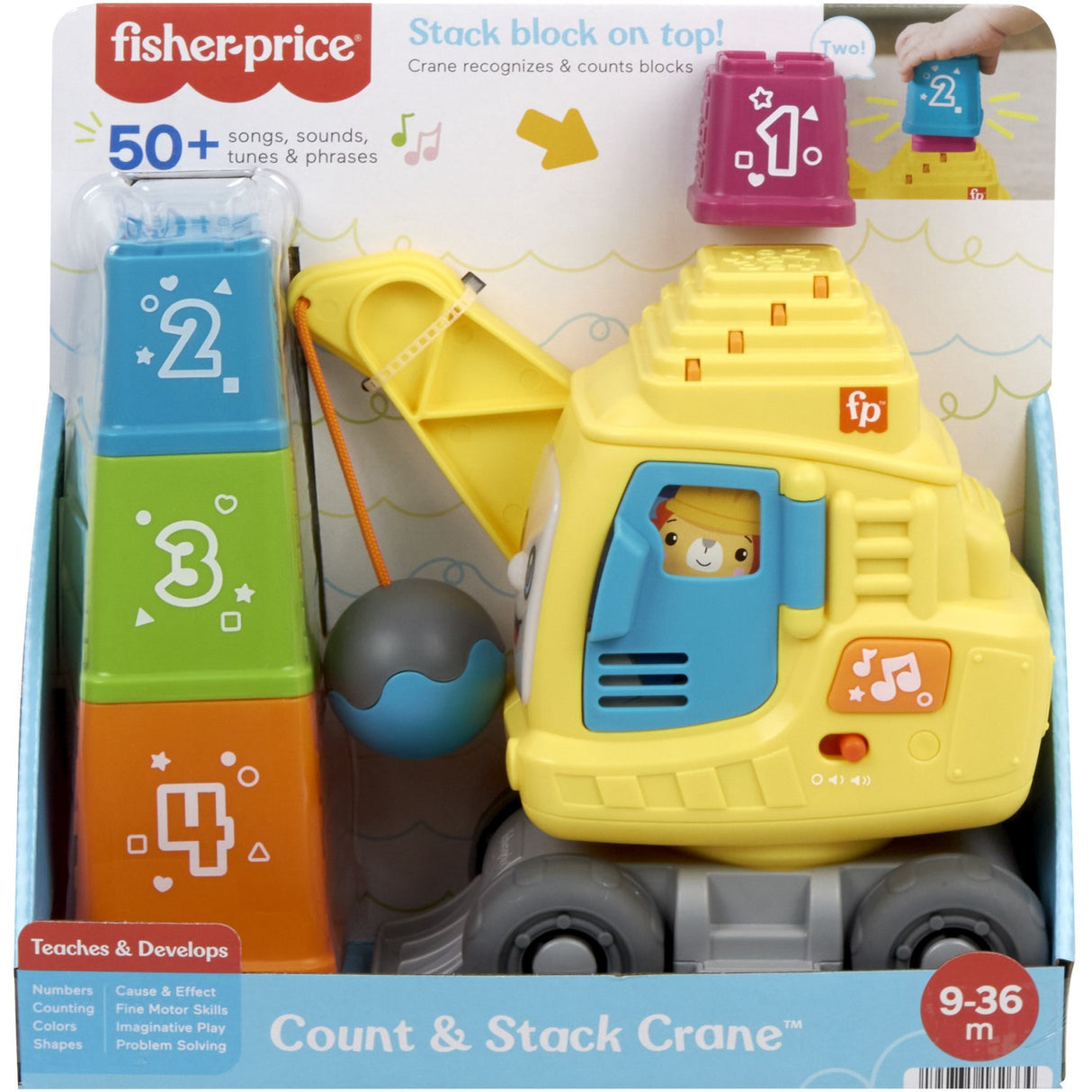 Fisher-Price® Tæl & Stabl Kran