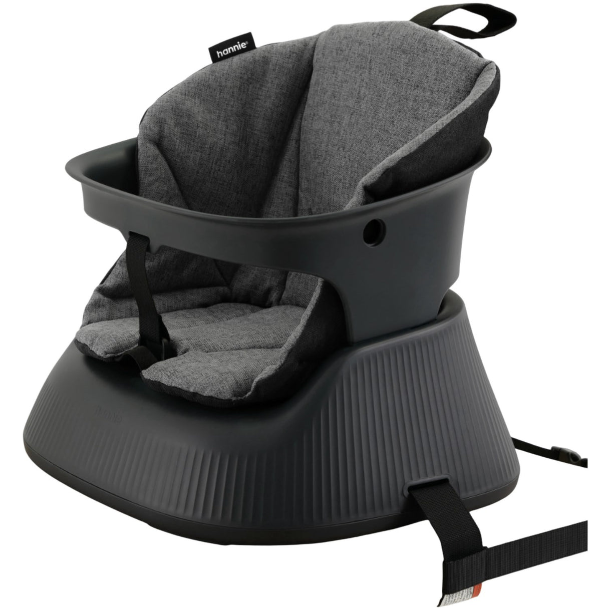 Hannie Charcoal Black The Portable High Chair