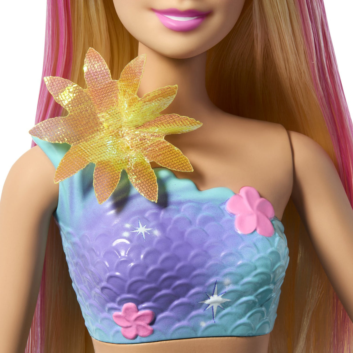 Barbie® Blooming Magic Hvid Havfrue Docka