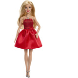 Barbie® Fashionista 80 Års Jubilæum Rubinrød Docka