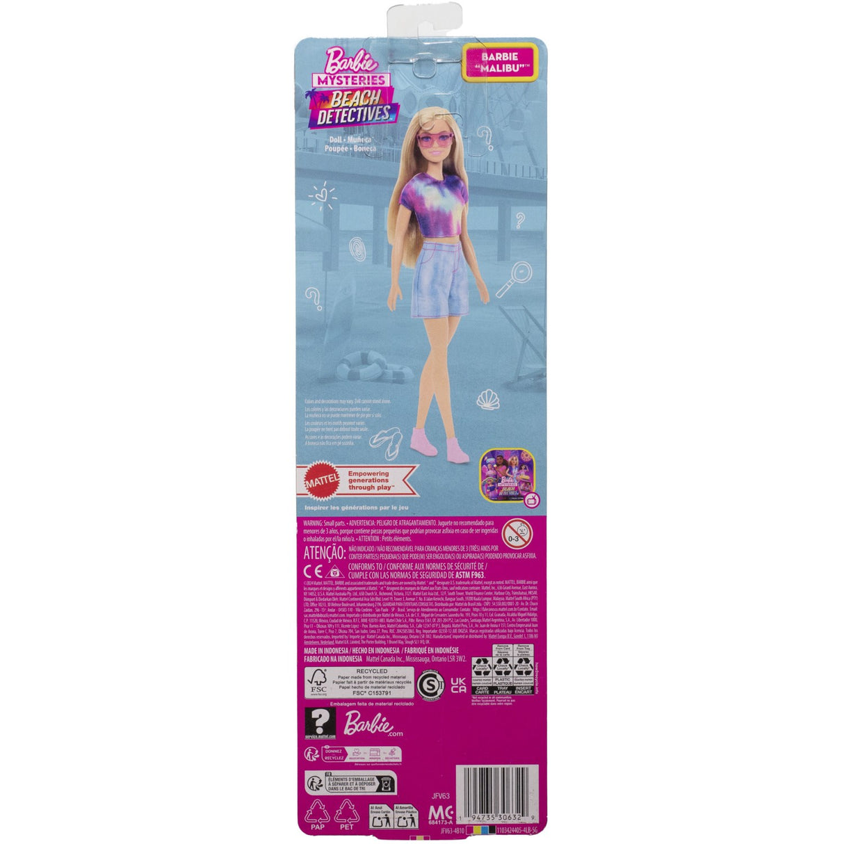 Barbie® Mysteries Malibu Core Docka
