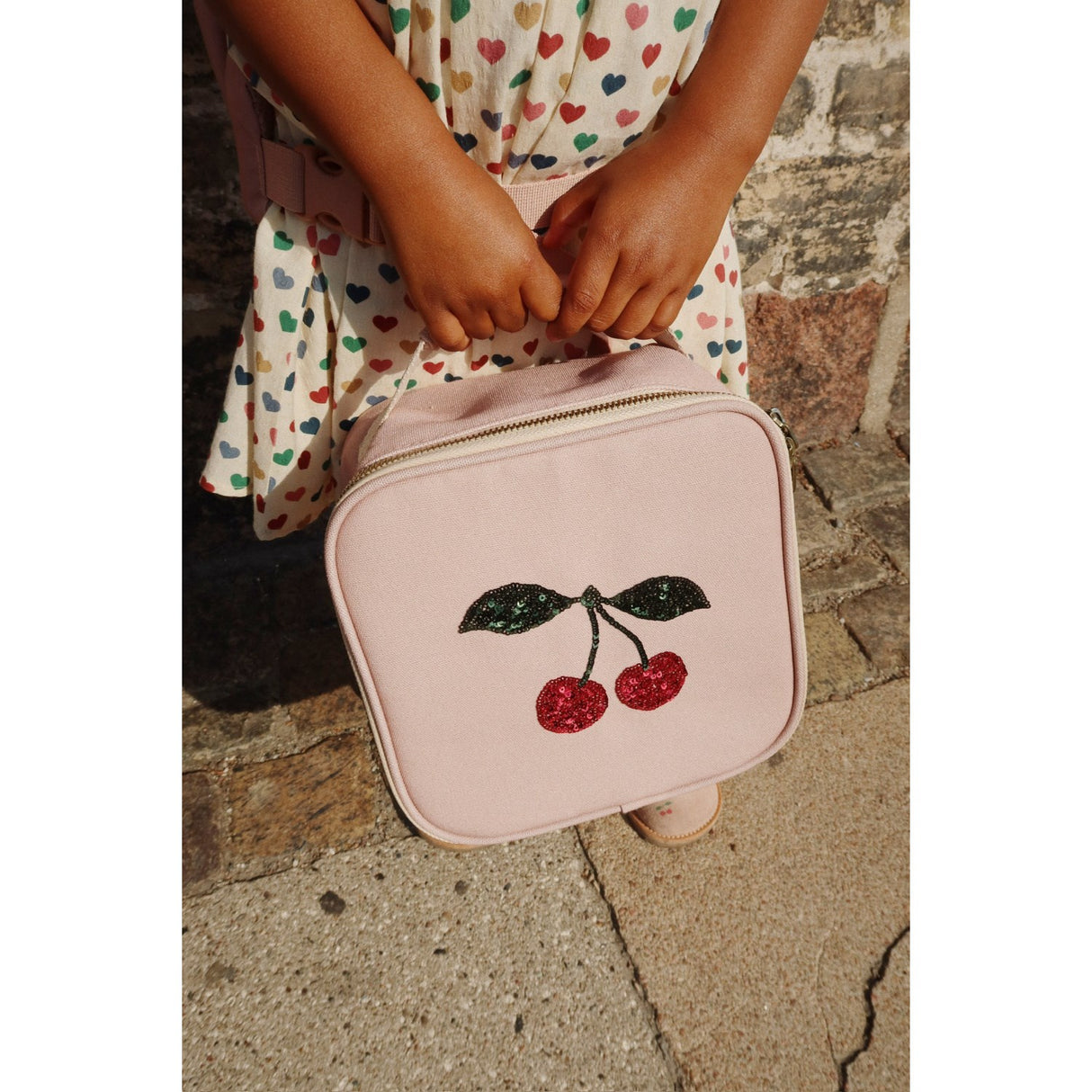 Konges Sløjd Mahogany Rose Clover Thermo Lunch Väska