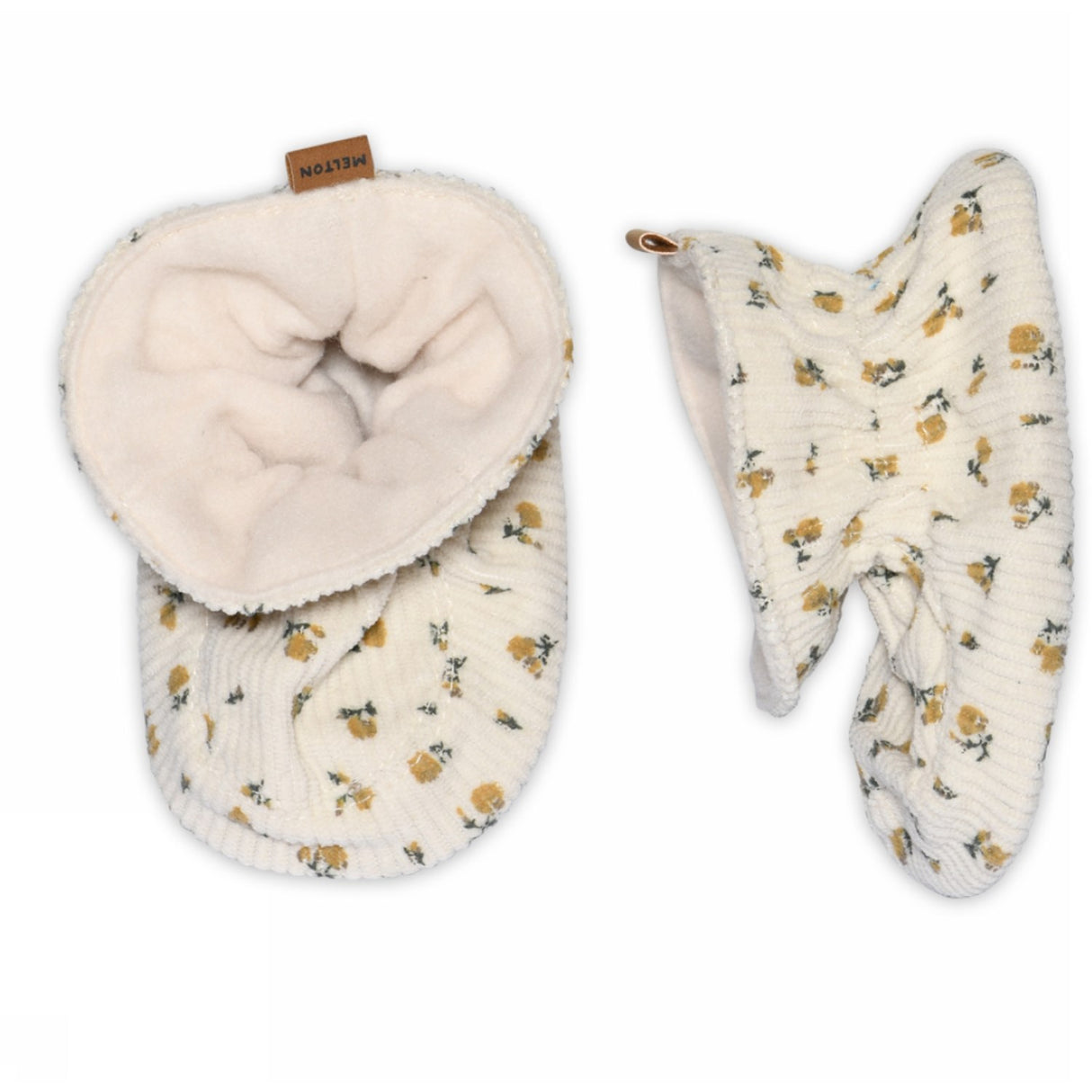 MELTON Ecru Floral Textil Tossor