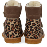 Angulus Beige Leo/Taupe TEX Känga med kardborreknäppning