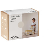MODU Sand Grey / Honey Yellow 3-i-1 Baby Walker