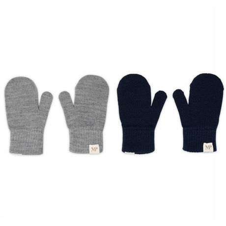 Mp Danmark Mix Light Grey Mel Blue Comfy Vantar 2-Pack