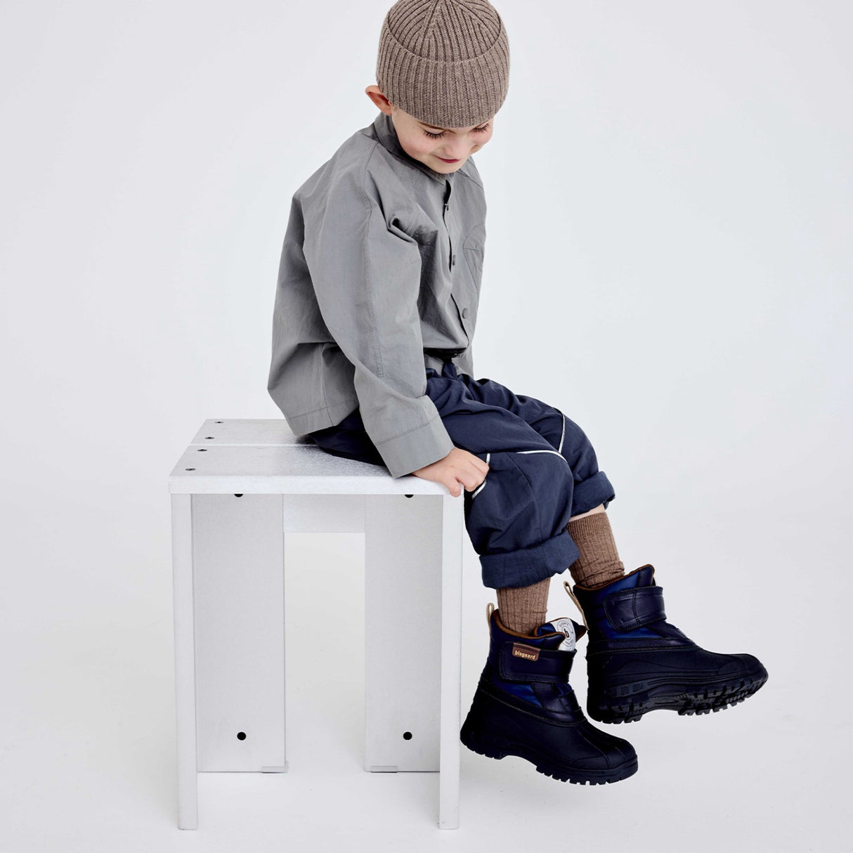 Bisgaard Navy Pixie Stövlar