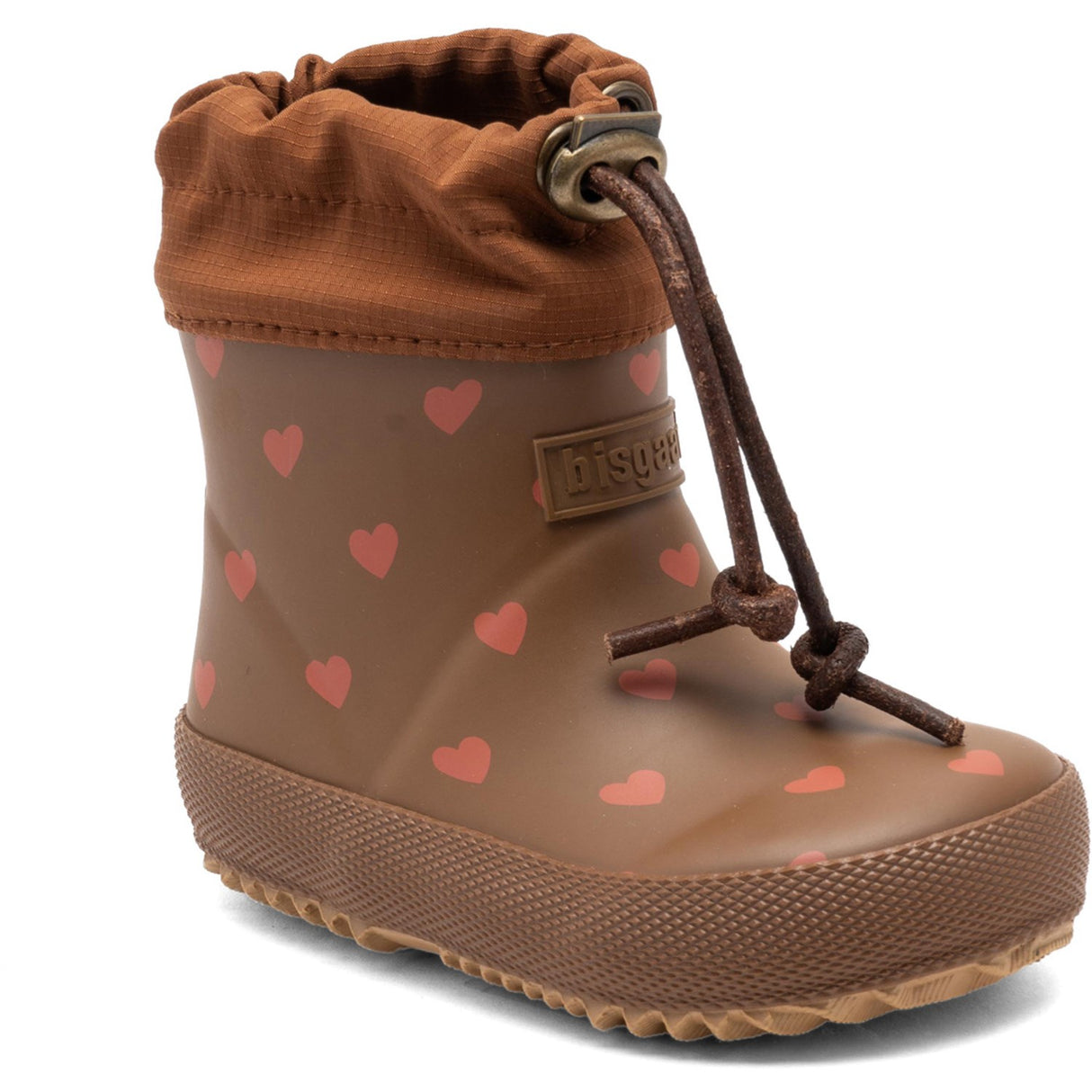 Bisgaard Chocolate Heartbeat Baby Thermo Rubber Rubber Stövlar
