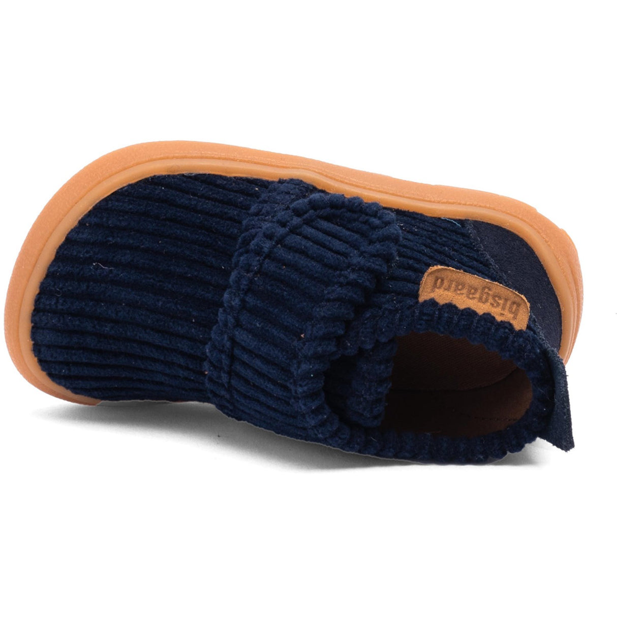 Bisgaard Navy Corduroy Barefoot Basic Home Skor
