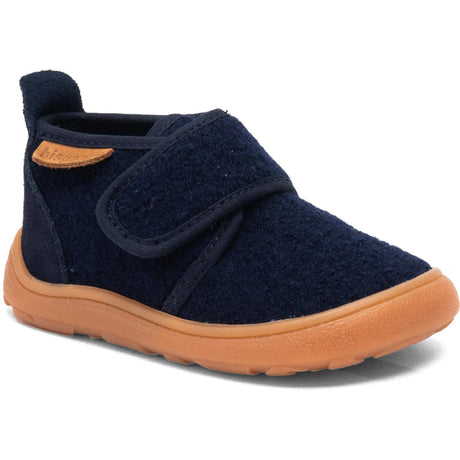 Bisgaard Navy Barefoot Basic Home Skor