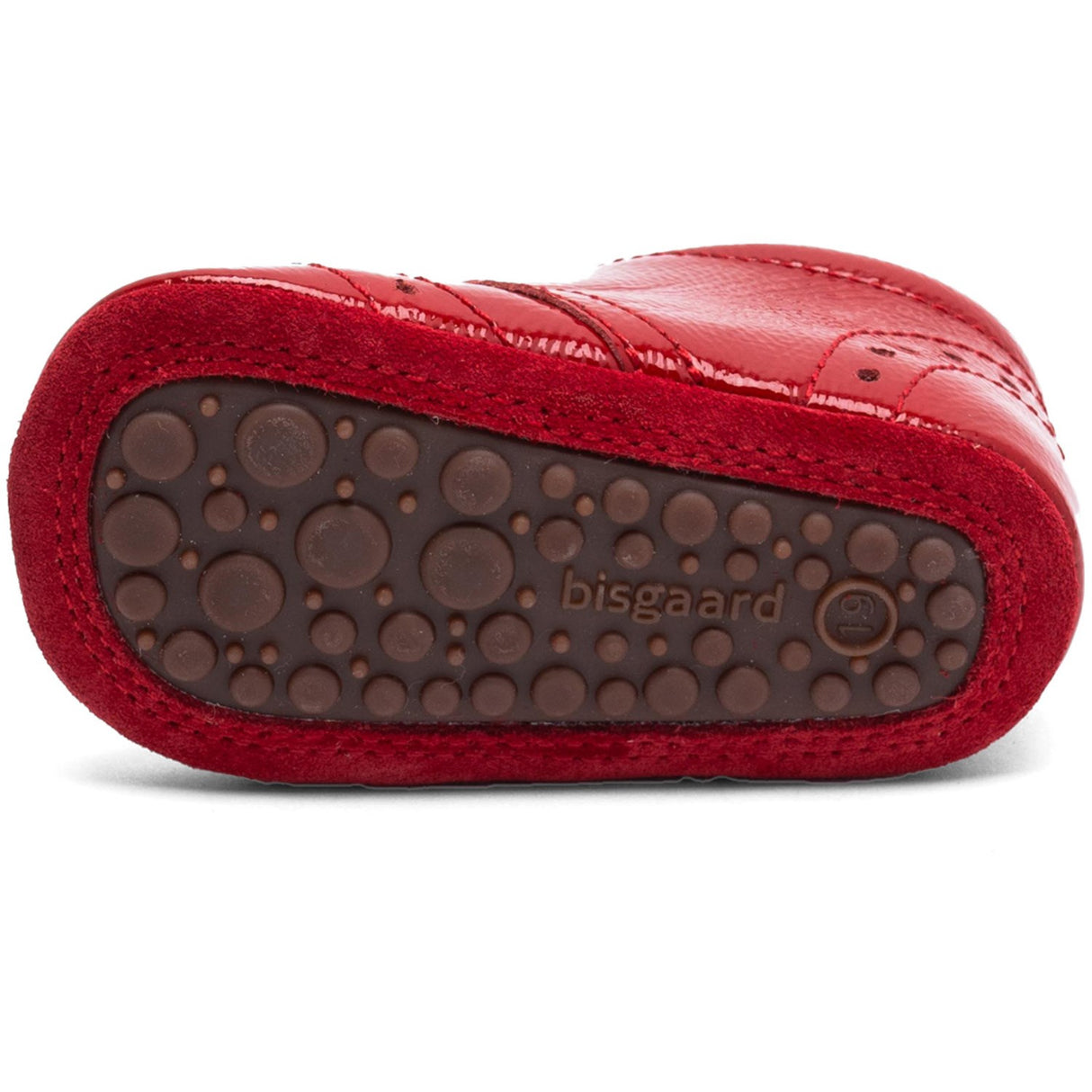 Bisgaard Red Patent Petit Home Skor