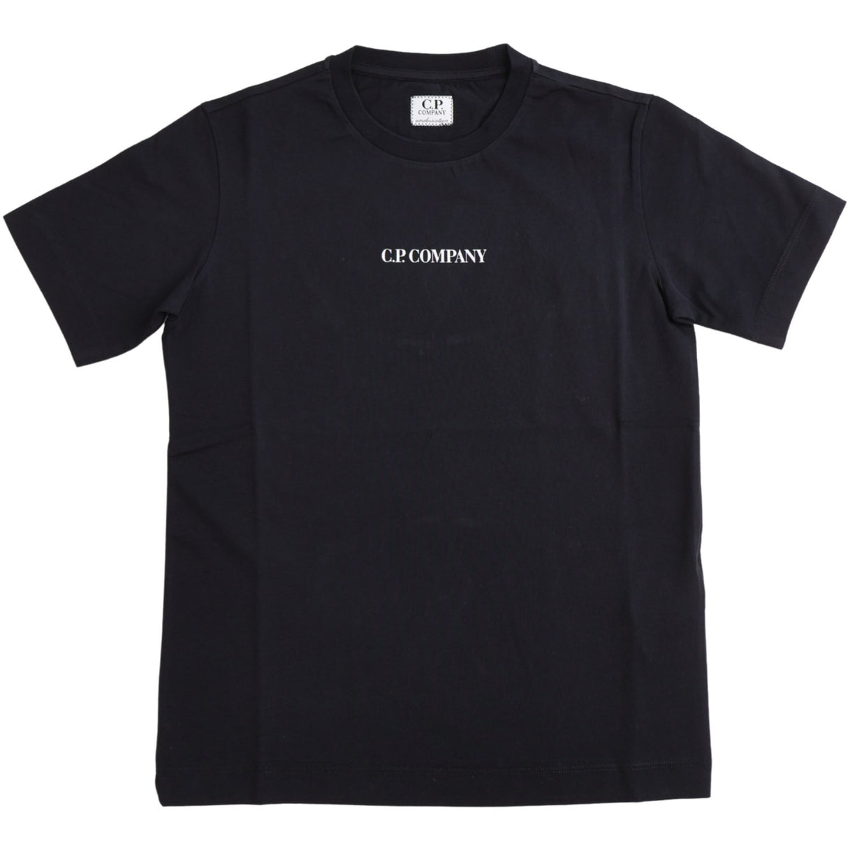C.P. Company Black T-Shirt Kort Sleeve
