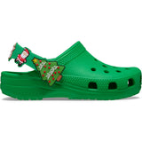Crocs Grass Green Classic Holiday Icons Lights