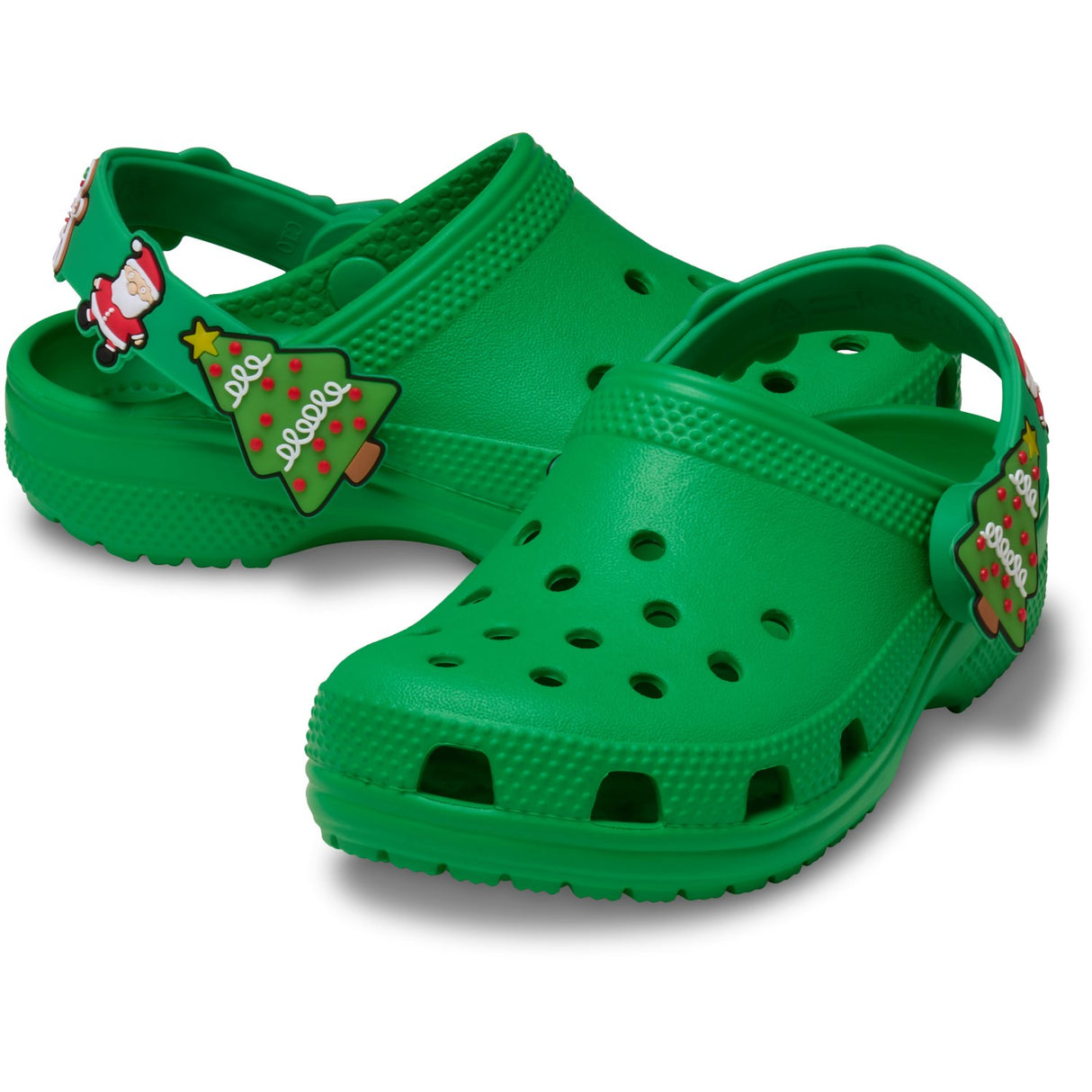 Crocs Grass Green Classic Holiday Icons Lights