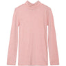 Serendipity Coral Turtleneck Blus