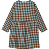 Serendipity Coffee Checks Brushed Klänning