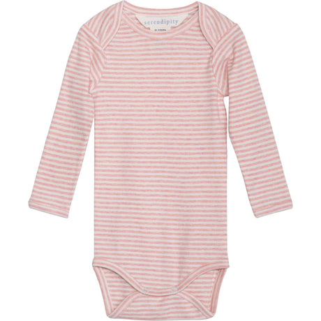 Serendipity Coral/Offwhite Baby Body Stripe
