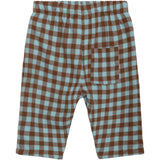 Serendipity Coffee Checks Baby Brushed Byxor