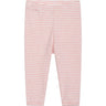 Serendipity Coral/Offwhite Baby Leggings Stripe