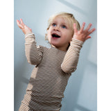 Serendipity Almond/Offwhite Slim Blus Stripe