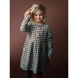 Serendipity Coffee Checks Brushed Klänning