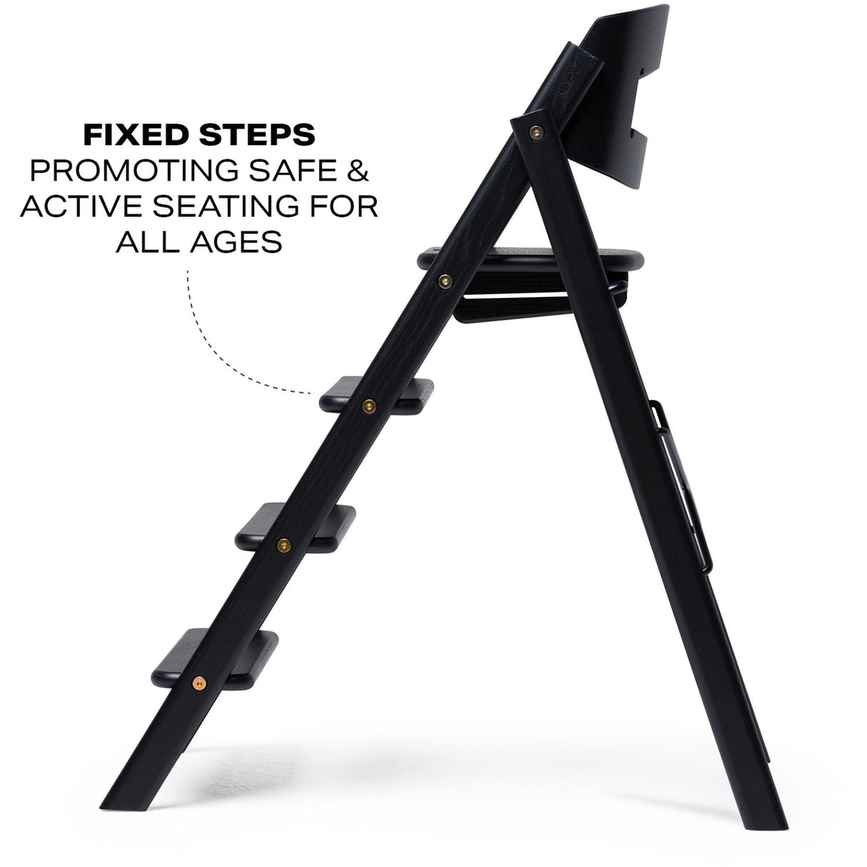 KAOS Black Klapp High Stol Ek