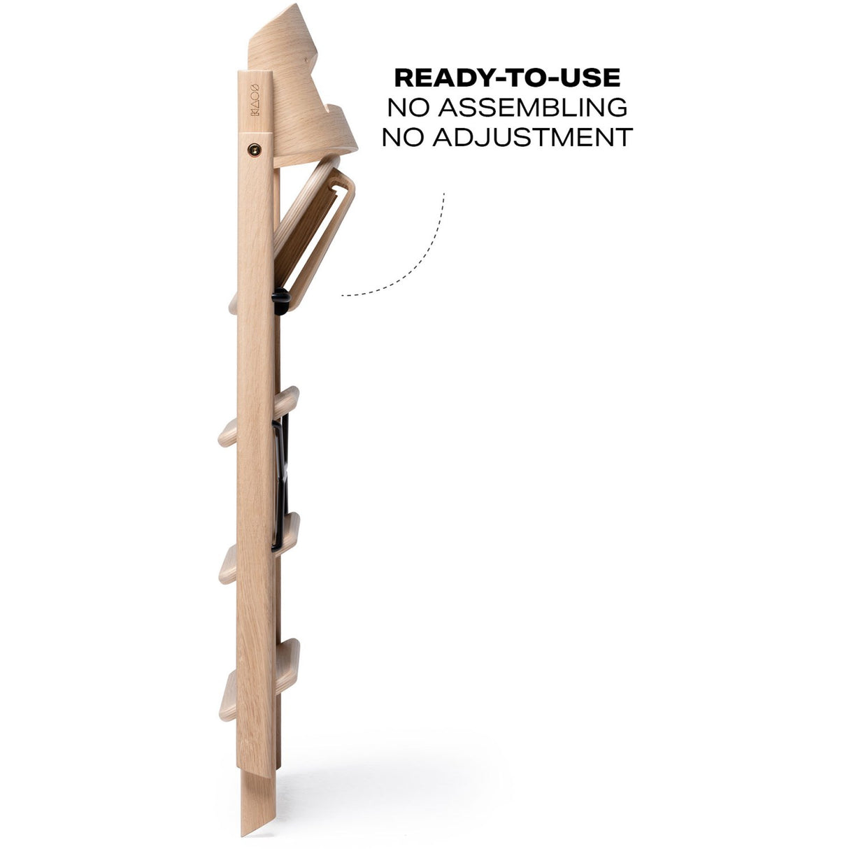 KAOS Natural Klapp High Stol Ek