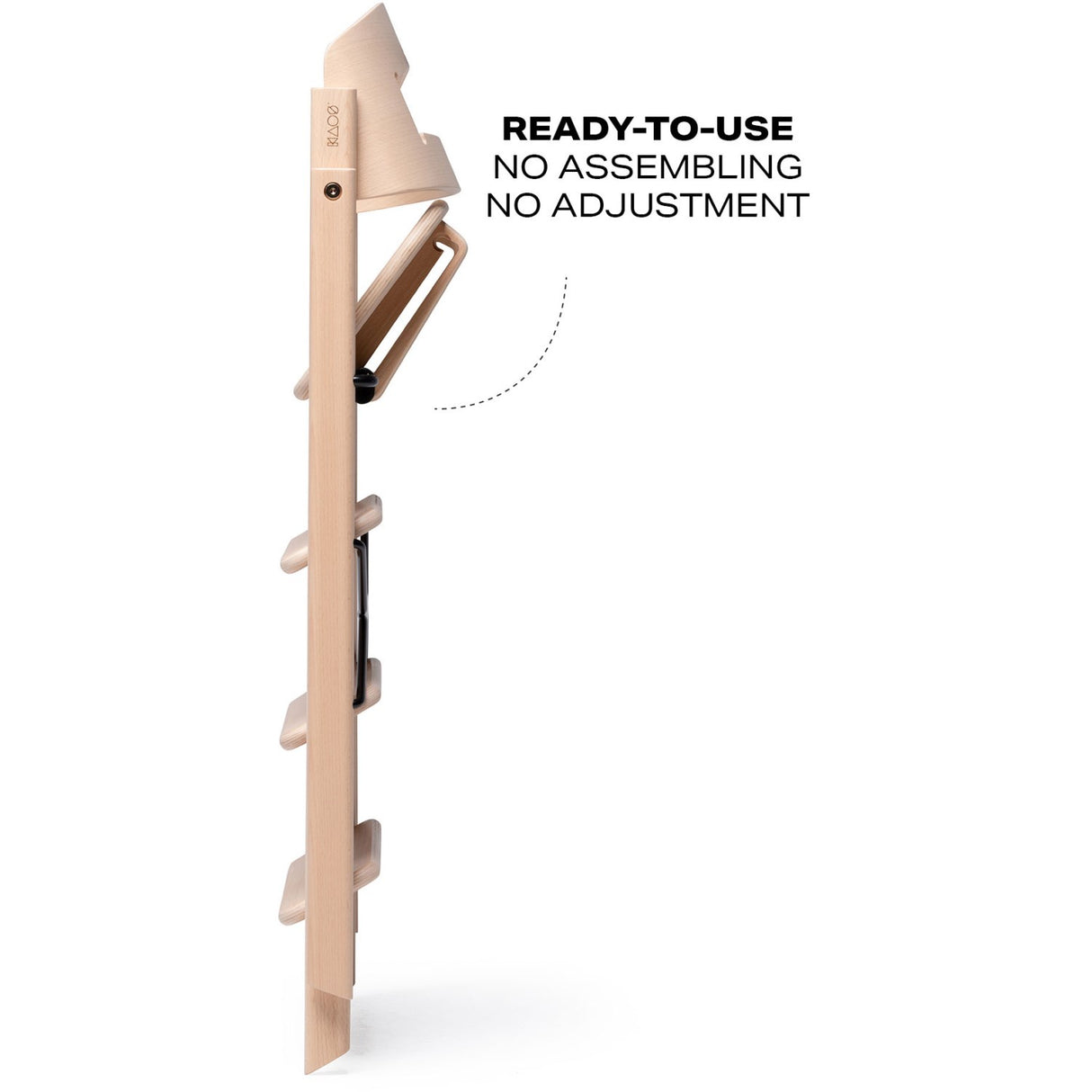 KAOS Natural Klapp High Stol Bok