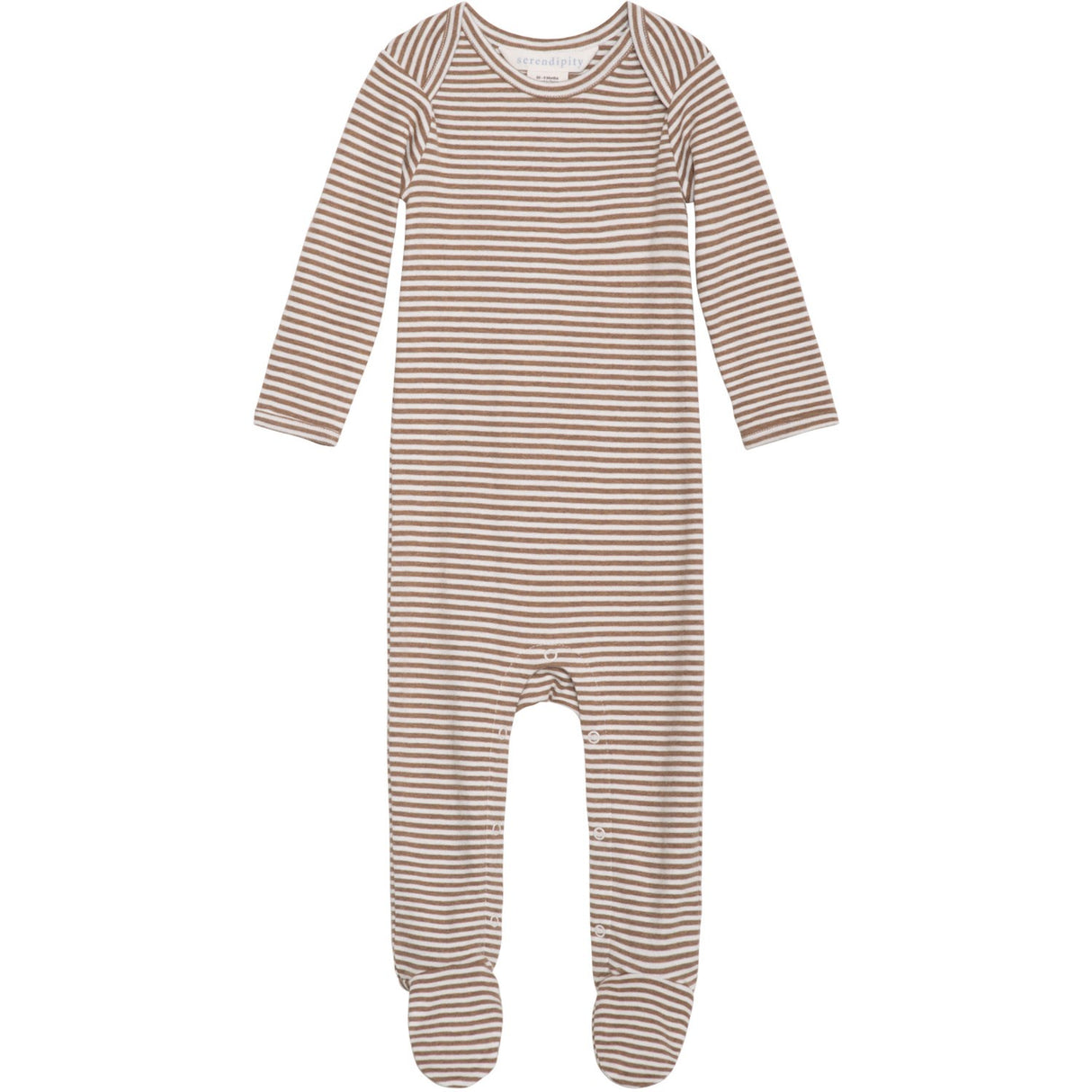 Serendipity Almond/Offwhite Baby Dräkt Stripe