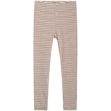 Serendipity Almond/Offwhite Leggings Stripe