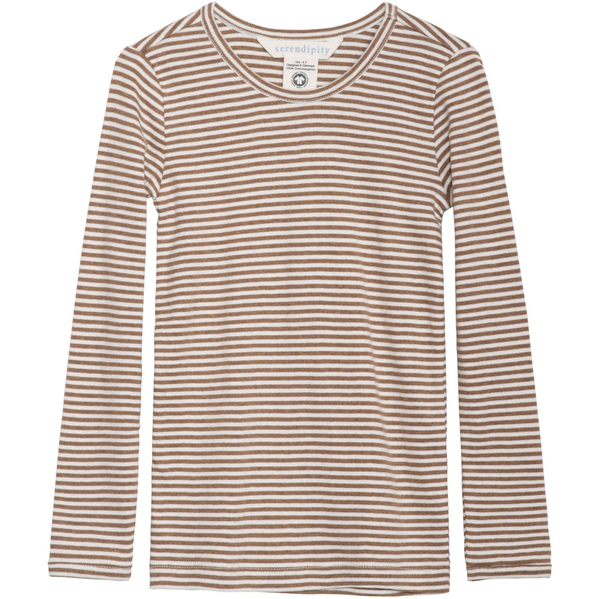 Serendipity Almond/Offwhite Slim Blus Stripe