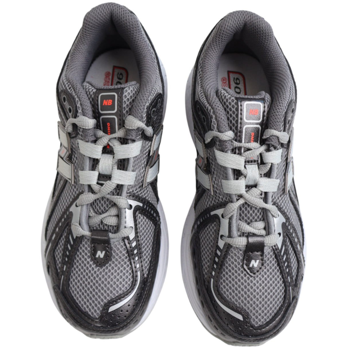 New Balance Black Metallic 1906 Kids Lace Sneakers