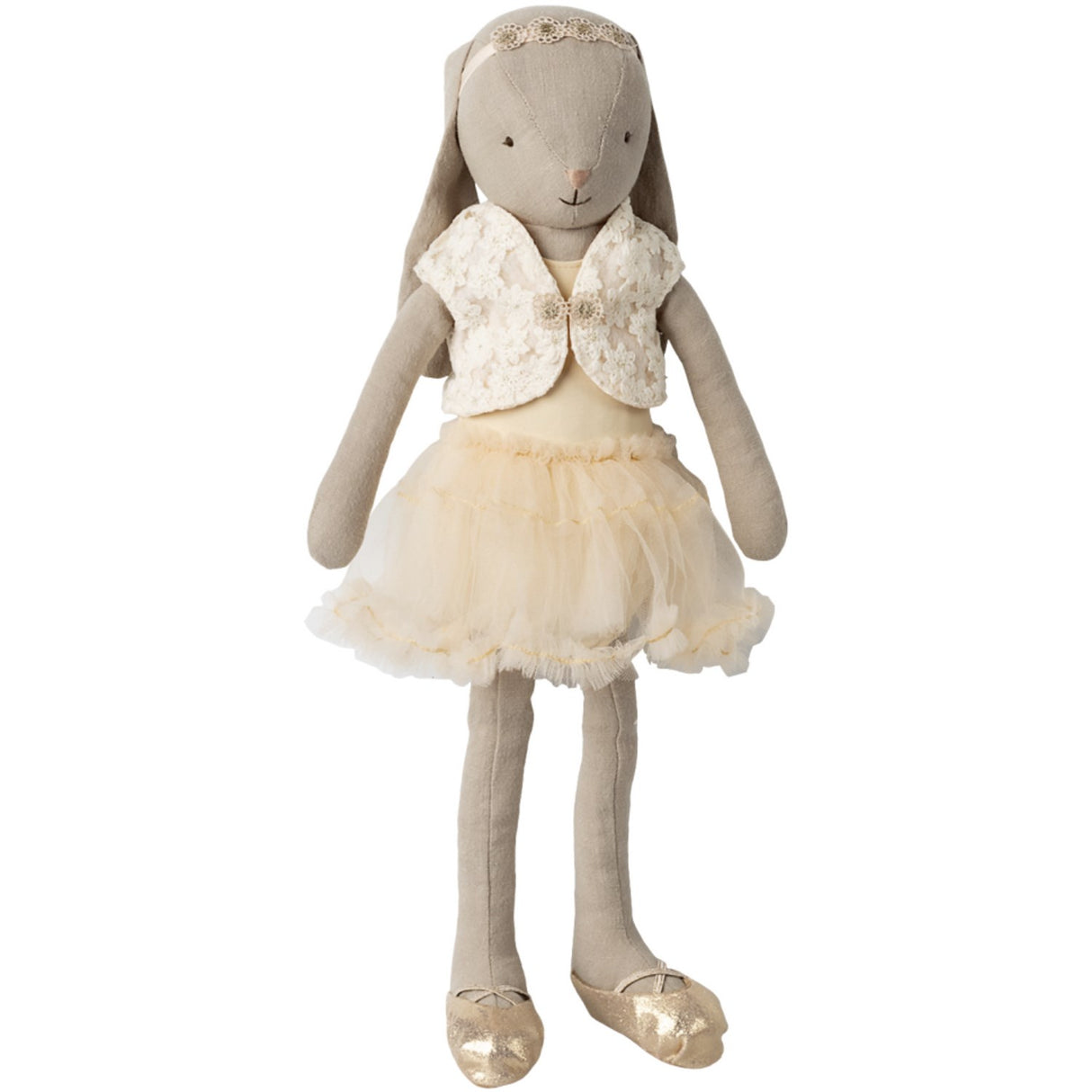 Maileg Bunny Size 3, Classic - Ballet Dräkt Och Kjol Cream