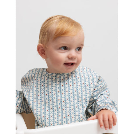 MarMar Cotton Percale Home Floral Stripe Förkläde LS