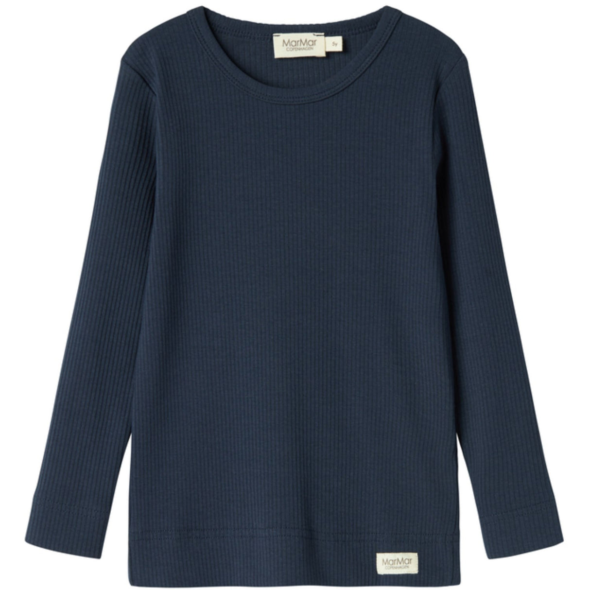 MarMar Modal Pilot Navy Plain Tee LS