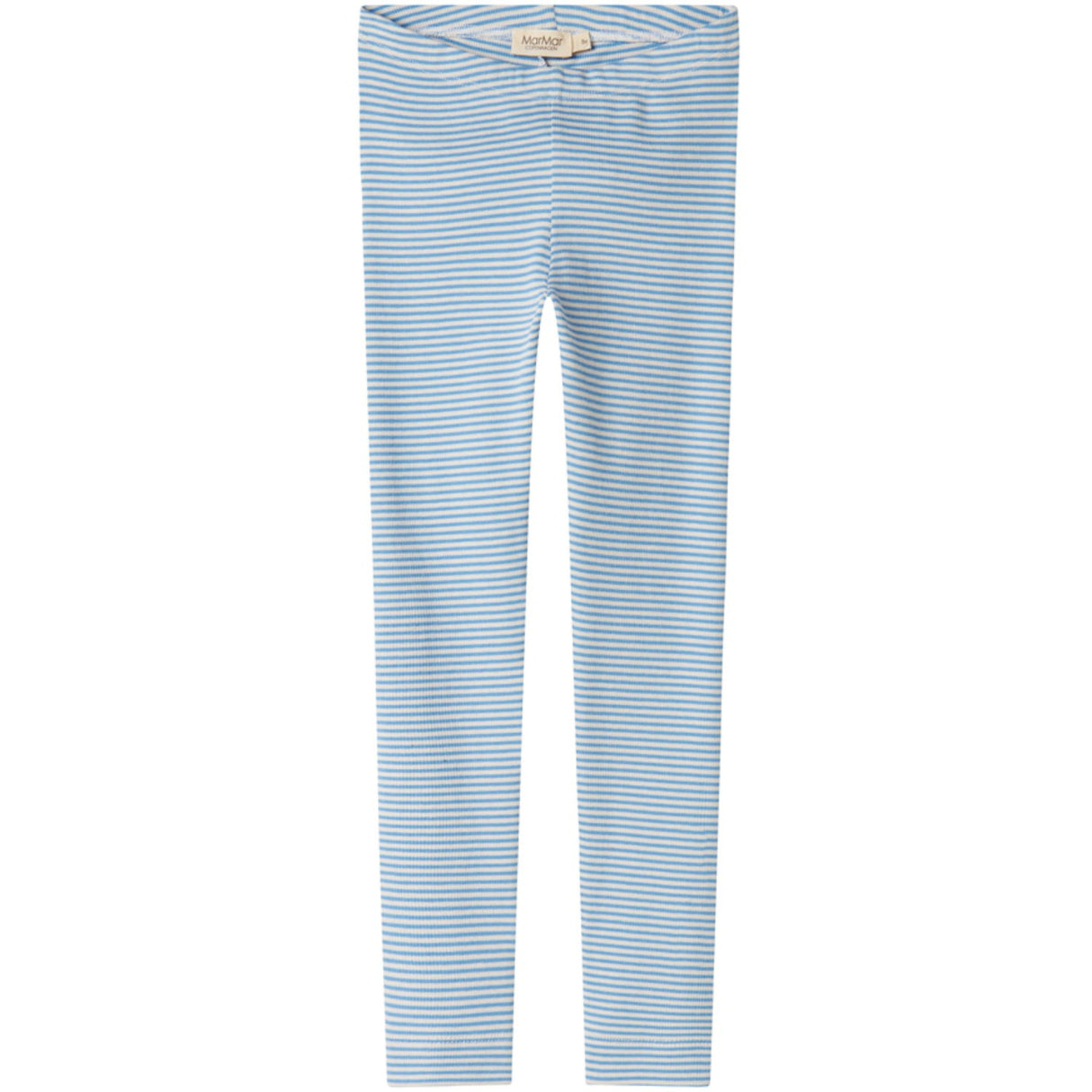 MarMar Modal Fine Rib Blue Stripe Leggings