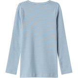 MarMar Modal Fine Rib Blue Stripe Tani Blus