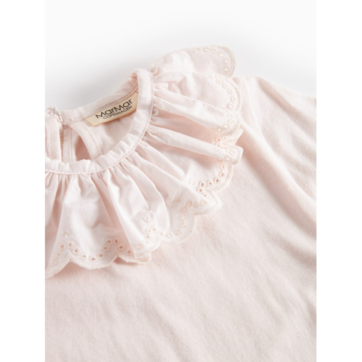 MarMar Modal Fine Lilac Frost Talla Frill Blus