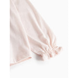 MarMar Modal Fine Lilac Frost Talla Frill Blus