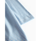 MarMar Modal Fine Rib Blue Stripe Dama LS Klänning