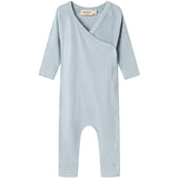 MarMar New Born Micro Modal Blue Stone Rulo Onesies