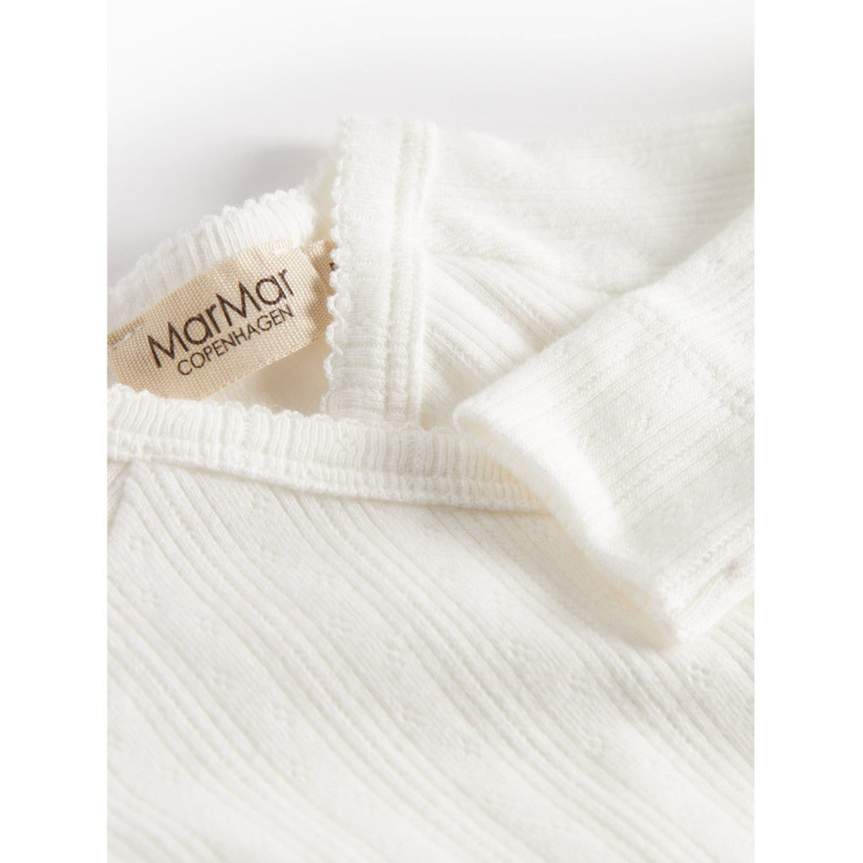 MarMar New Born Modal Pointelle Gentle White Belita Body