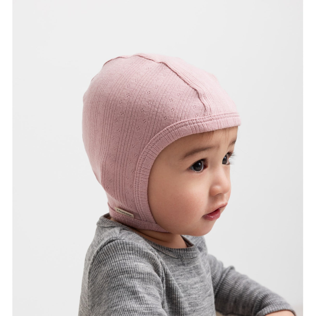 MarMar Modal Pointelle Soft Berry Mössa