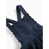 MarMar Chambray Dark Blue Stripe Danara Klänning