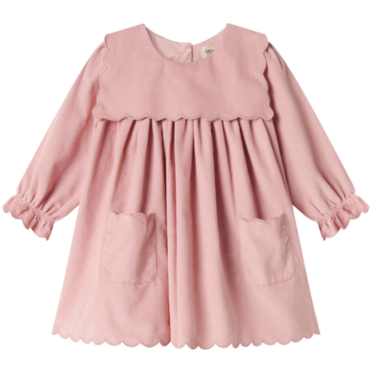 MarMar Fine Cord Soft Berry Dulle Klänning