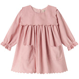 MarMar Fine Cord Soft Berry Dulle Klänning