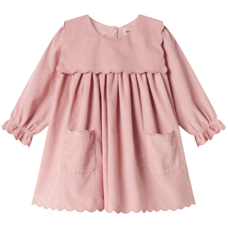 MarMar Fine Cord Soft Berry Dulle Klänning