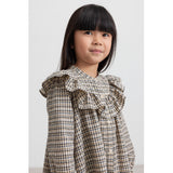 MarMar Seersucker Check Pilot Navy Check Dalina Klänning